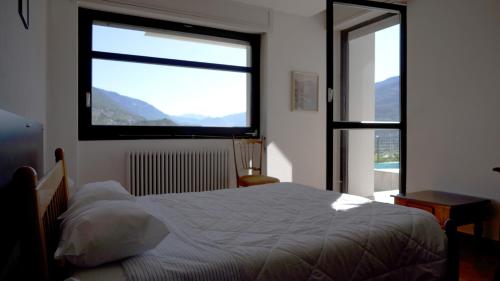 Ένα ή περισσότερα κρεβάτια σε δωμάτιο στο B&B VILLA DIEGO