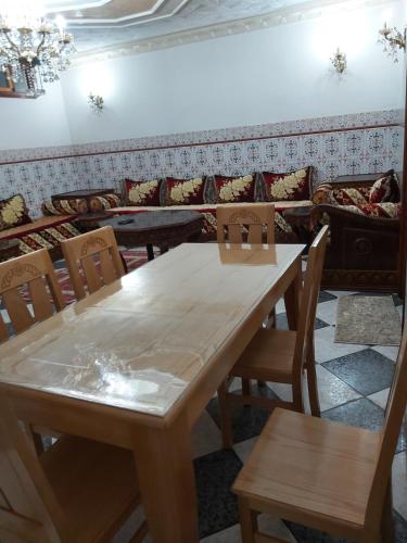 Posezení v ubytování Daoudia