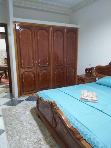 Postel nebo postele na pokoji v ubytování Daoudia