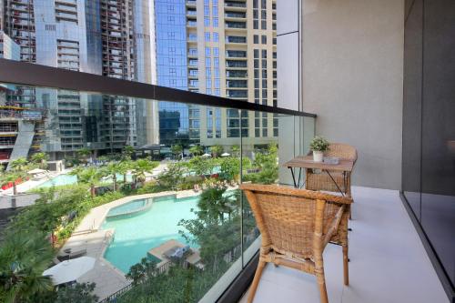 Luxury Studio in Aykon Tower - Pool & Gym Access