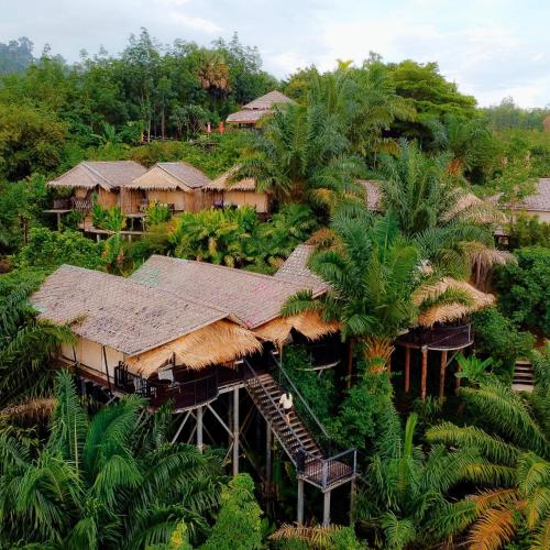 En have udenfor Khaosok Boutique Camps