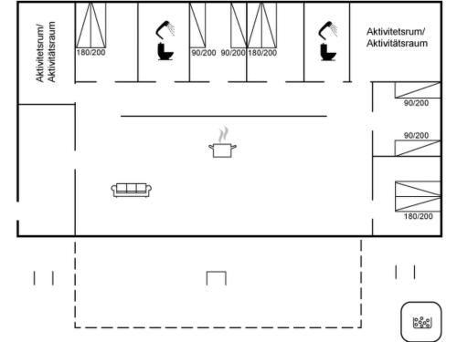 a schematic diagram of the experimental apparatus at Holiday Home Øthger - 1-3km from the sea by Interhome in Ringkøbing