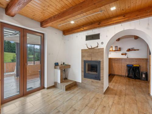 Kuchyň nebo kuchyňský kout v ubytování Chalet Horalka by Interhome