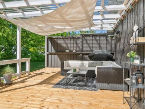 Χώρος καθιστικού στο Holiday Home Veljan - 1-2km from the sea by Interhome