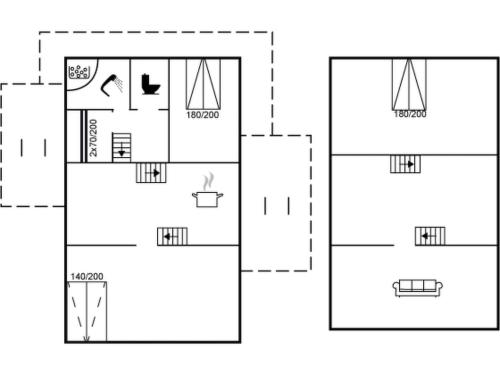 Bố cục Holiday Home Tekla - 180m from the sea by Interhome