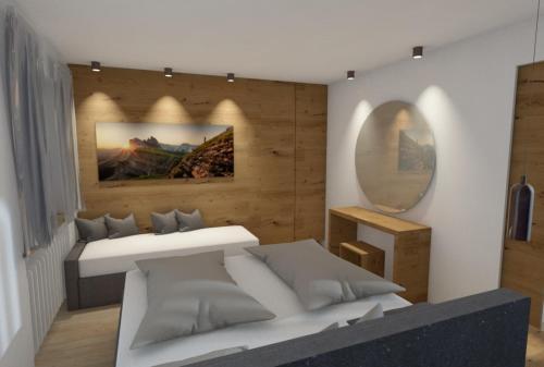 Postel nebo postele na pokoji v ubytování Chalet Gravina