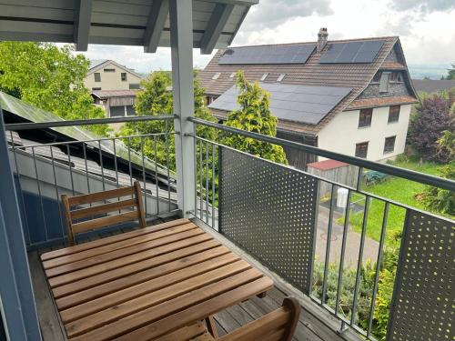 Balkón nebo terasa v ubytování Apartment with charm and dream view