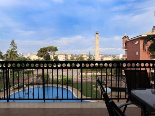 Spectacular views of the sea and the lighthouse