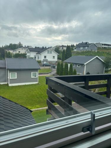 Landskap semula jadi dekat dengan apartmen