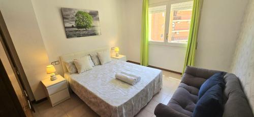 Ένα ή περισσότερα κρεβάτια σε δωμάτιο στο BAHIA Apartment