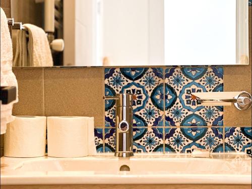 Ένα μπάνιο στο Appartement Nessma 2 Bedrooms