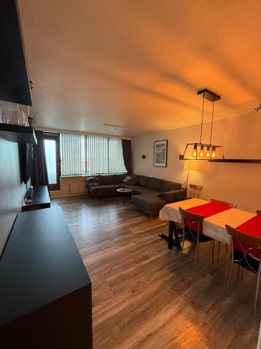 Posezení v ubytování Apartment in Húsavík