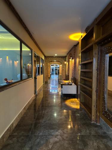Un lugar para sentarse en Neuron Hotel
