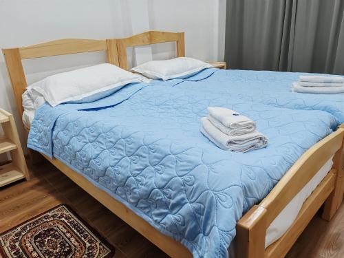 Postel nebo postele na pokoji v ubytování soltanisha