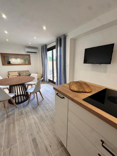 Appartement bord de mer WiFi clim 2 chambres