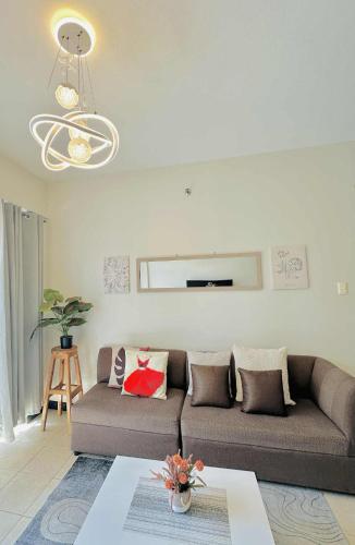 Posezení v ubytování Magallanes Residences Condominium 211&212B
