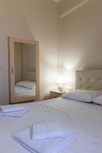 Postel nebo postele na pokoji v ubytování Taho Apartments