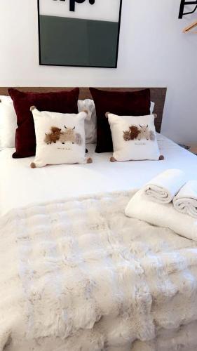 Cama o camas de una habitación en Redmire Village Pub