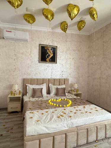 Katil atau katil-katil dalam bilik di Astoria Inn