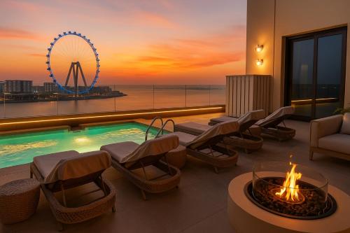 JBR Dubai VIP Lux Penthouse priv Pool cinema Limo tranfer-housekeeper