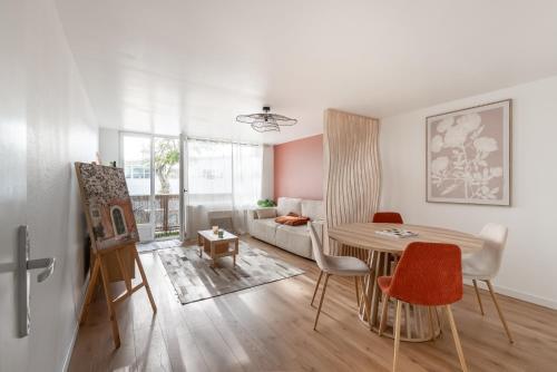 Et opholdsområde på Appartement devant Nausicaa