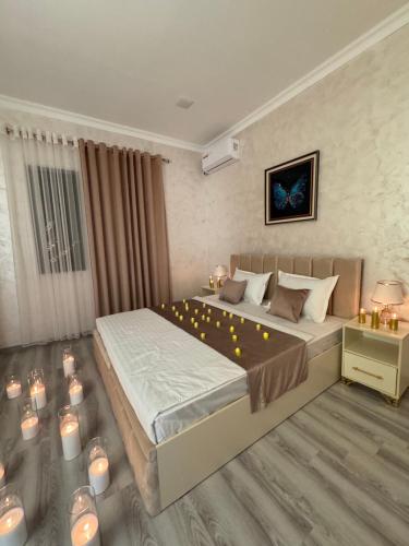 Katil atau katil-katil dalam bilik di Astoria Inn