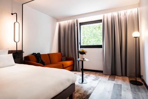 Un ou plusieurs lits dans un hébergement de l'établissement Novotel Atria Nimes Centre