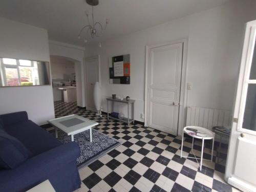 Køkken eller tekøkken på Charmant appartement Pornic