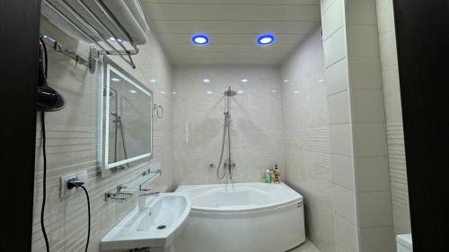 Koupelna v ubytování Прекрасное место для отдыха - Регистан