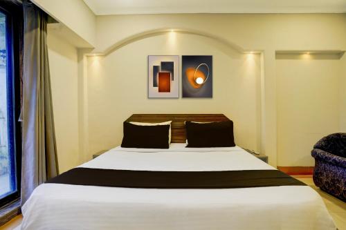 Katil atau katil-katil dalam bilik di Hotel O GN Motel