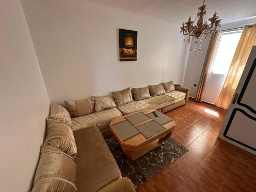 Posezení v ubytování F4 apartment