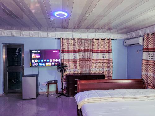 Postel nebo postele na pokoji v ubytování Royal Island Breeze Resort SL