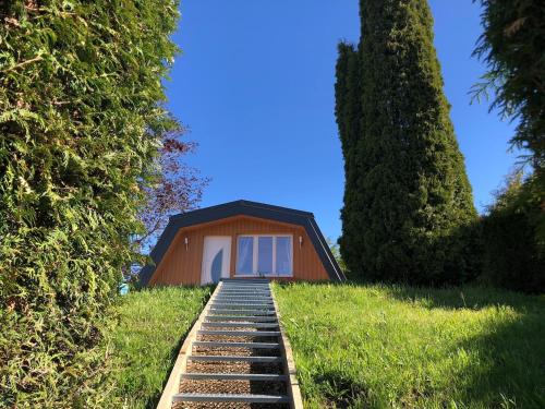 Rosa-Lila Chalet