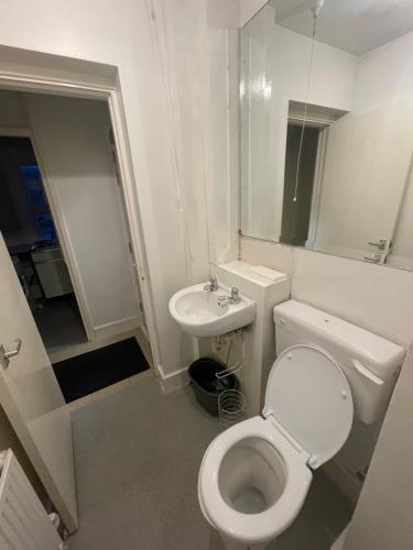 Koupelna v ubytování One bedroom studio flat