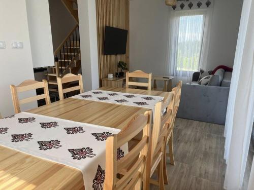 Posezení v ubytování Agroturystyka Nad Lasem - Domki w górach