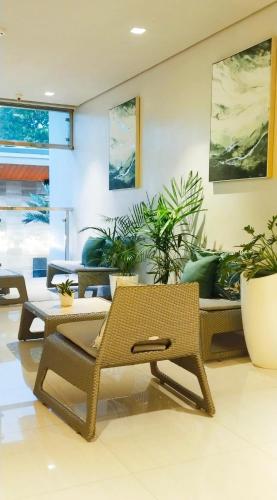 Un lugar para sentarse en Watergate Boutique Hotel