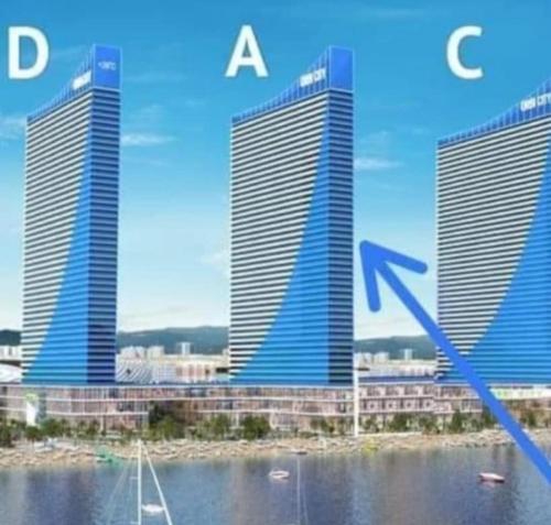 アパートホテルから撮影された、または一般的なバトゥミの景色