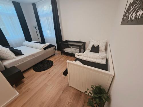 Katil atau katil-katil dalam bilik di Apartmán Fendi Deluxe