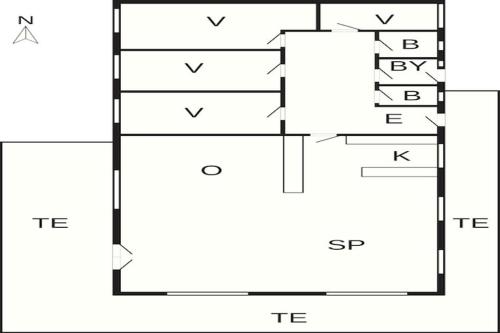 Plano de 8 person holiday home in Jerup