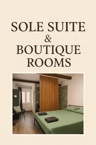 Ένα ή περισσότερα κρεβάτια σε δωμάτιο στο Suite Sole & Boutique Rooms