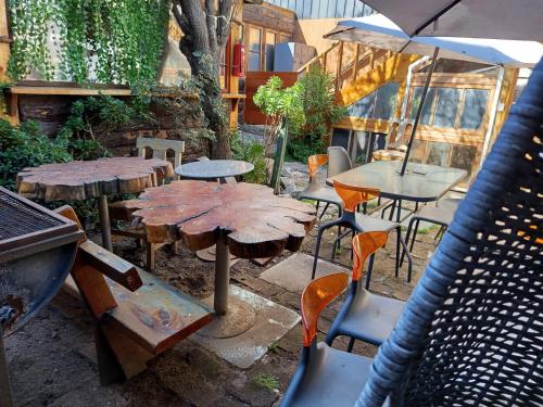 Un restaurante o sitio para comer en CABAÑAS SAKAR