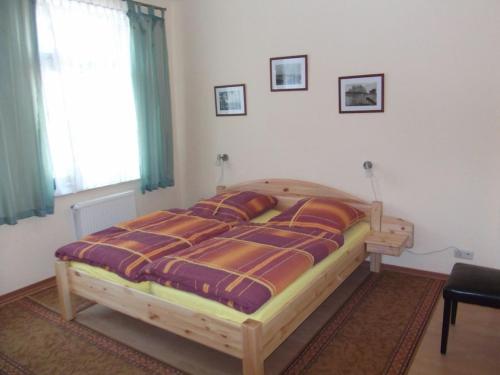 Postel nebo postele na pokoji v ubytování Holiday apartment near Müritz shore