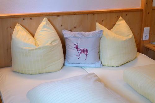 Cama o camas de una habitación en Haus Salzburgerland