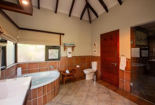 Ein Badezimmer in der Unterkunft Idube Game Reserve