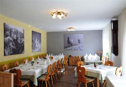 Restaurace v ubytování Pensione Edelweiss
