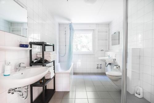 Un baño de Hotel an der Nordschleife