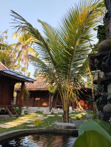 Сад в Angler Homestay & Joglo