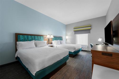 Hampton Inn Front Royalにあるベッド