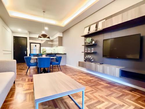 Μια τηλεόραση ή/και κέντρο ψυχαγωγίας στο Vista Residence Genting Highlands