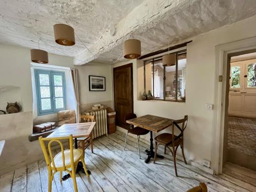 Posezení v ubytování La Maison de Marguerite